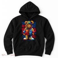 Hip Hop Teddy Bear Rap Music Hoodie thumb 0
