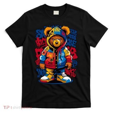 Hip Hop Teddy Bear Rap Music T-Shirt