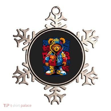 Hip Hop Teddy Bear Rap Music Ornament