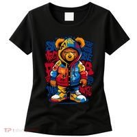 Hip Hop Teddy Bear Rap Music Women's T-Shirt thumb 0