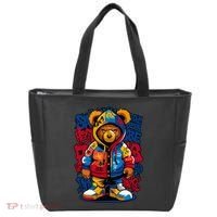 Hip Hop Teddy Bear Rap Music Tote Bag thumb 0