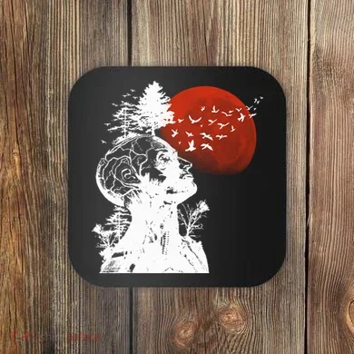 Hangover Human Tree Graphic Coaster