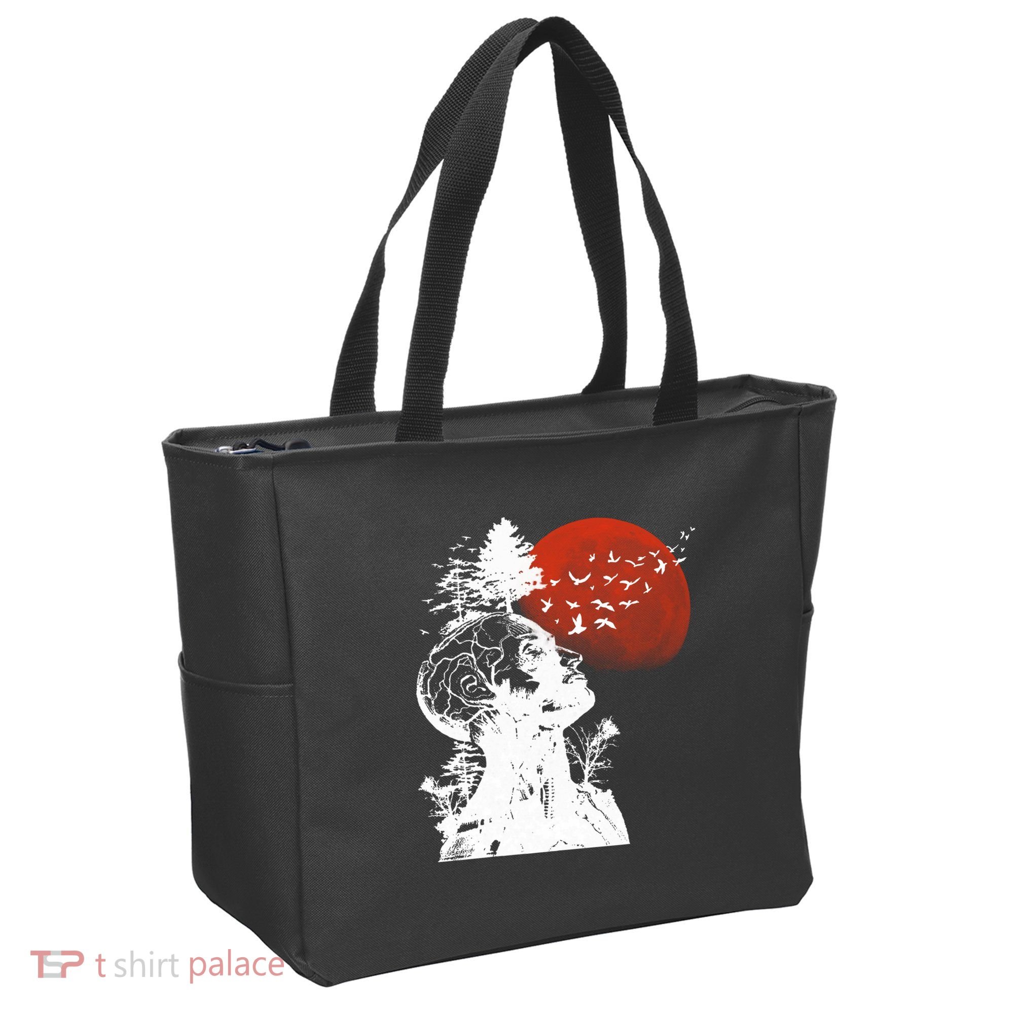Hangover Human Tree Graphic Tote Bag