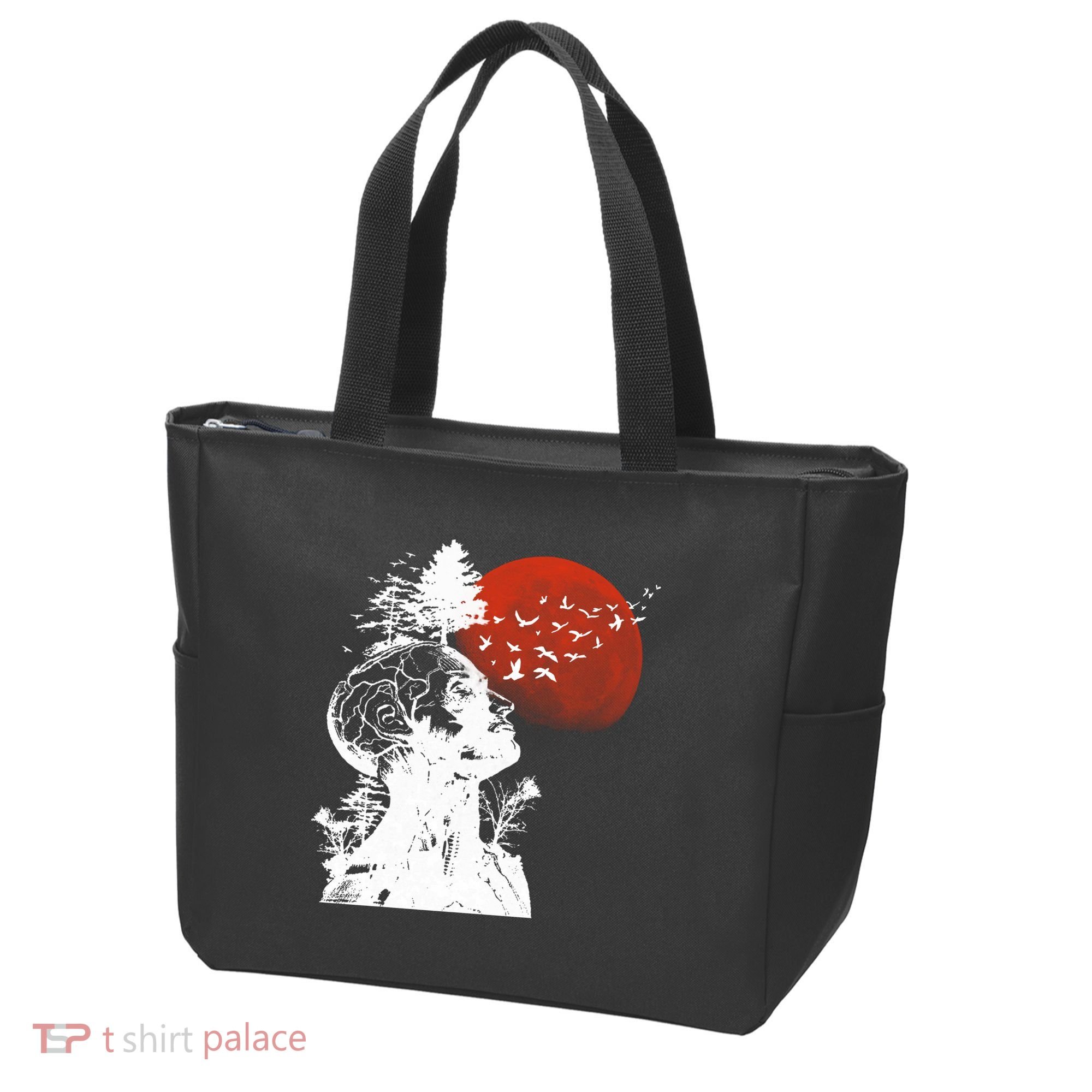 Hangover Human Tree Graphic Tote Bag