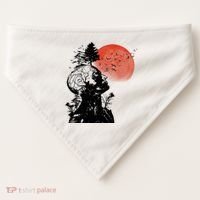 Hangover Human Tree Graphic USA-Made Doggie Bandana thumb 0