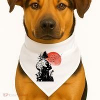Hangover Human Tree Graphic USA-Made Doggie Bandana thumb 1