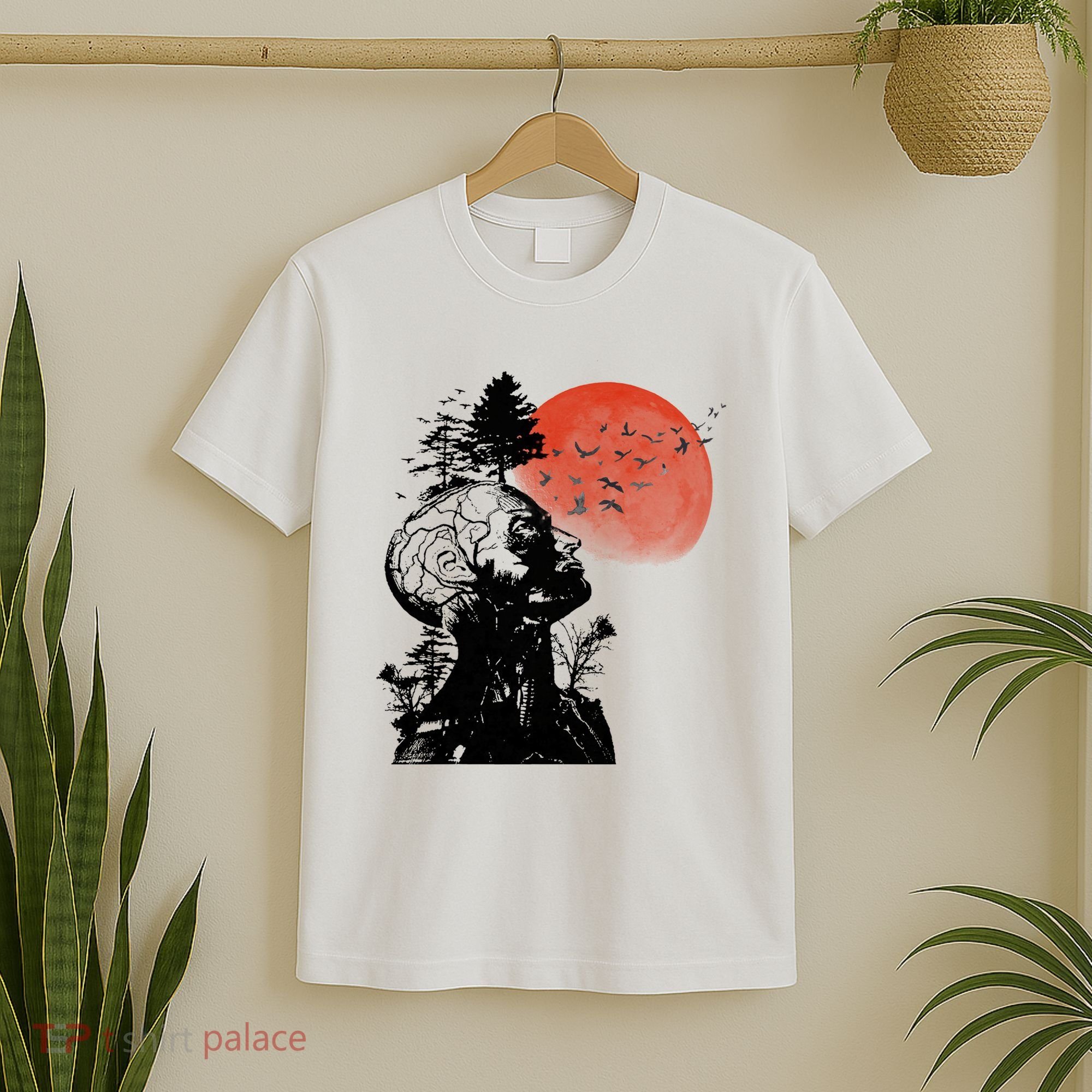 Hangover Human Tree Graphic T-Shirt
