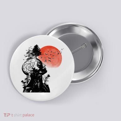 Hangover Human Tree Graphic Button