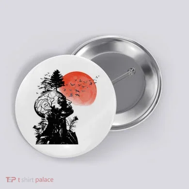 Hangover Human Tree Graphic Button