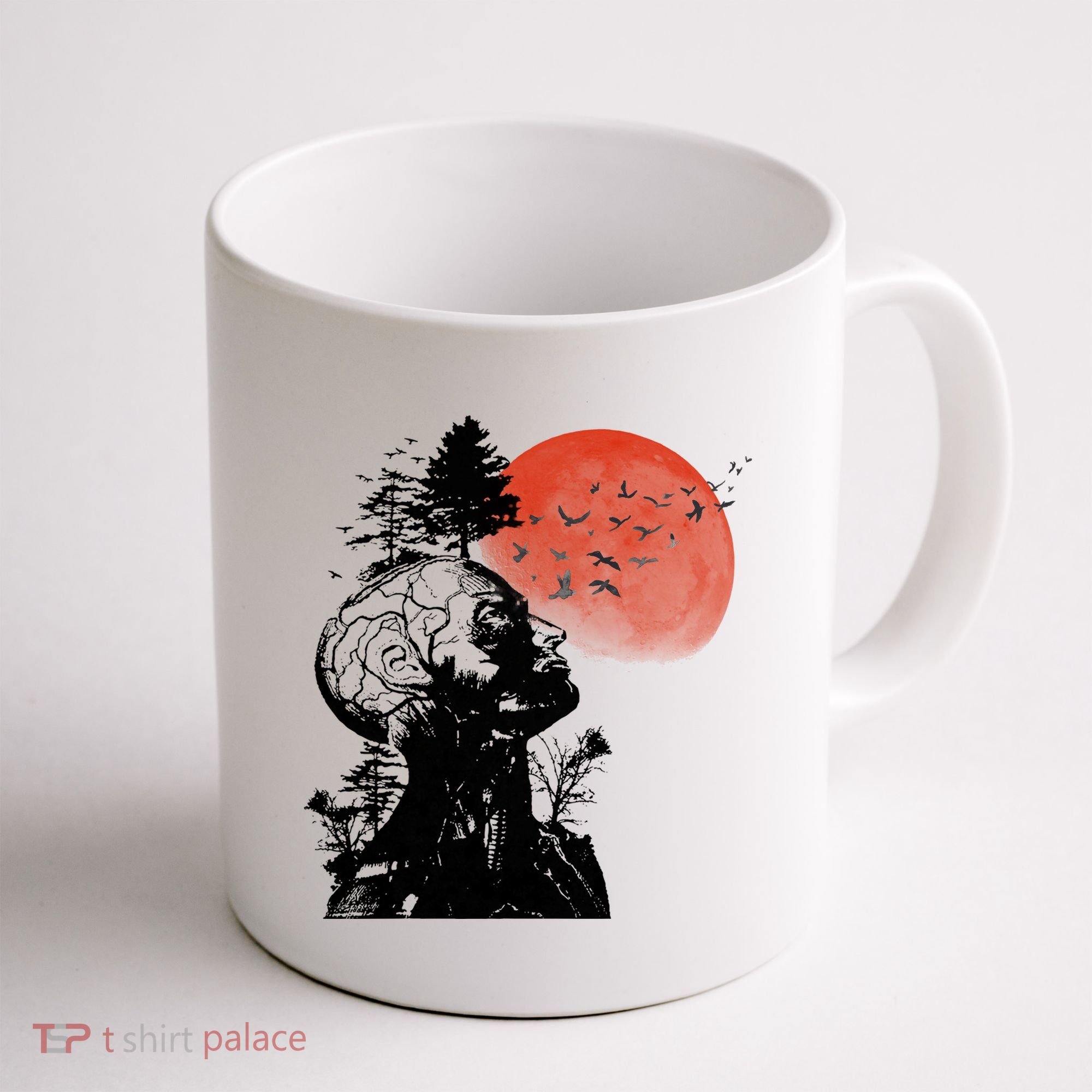 Hangover Human Tree Graphic Coffee Mug