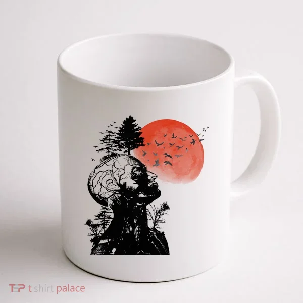 Hangover Human Tree Graphic Coffee Mug