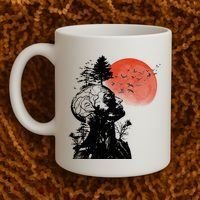 Hangover Human Tree Graphic Coffee Mug thumb 2