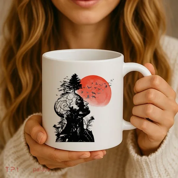 Hangover Human Tree Graphic Coffee Mug