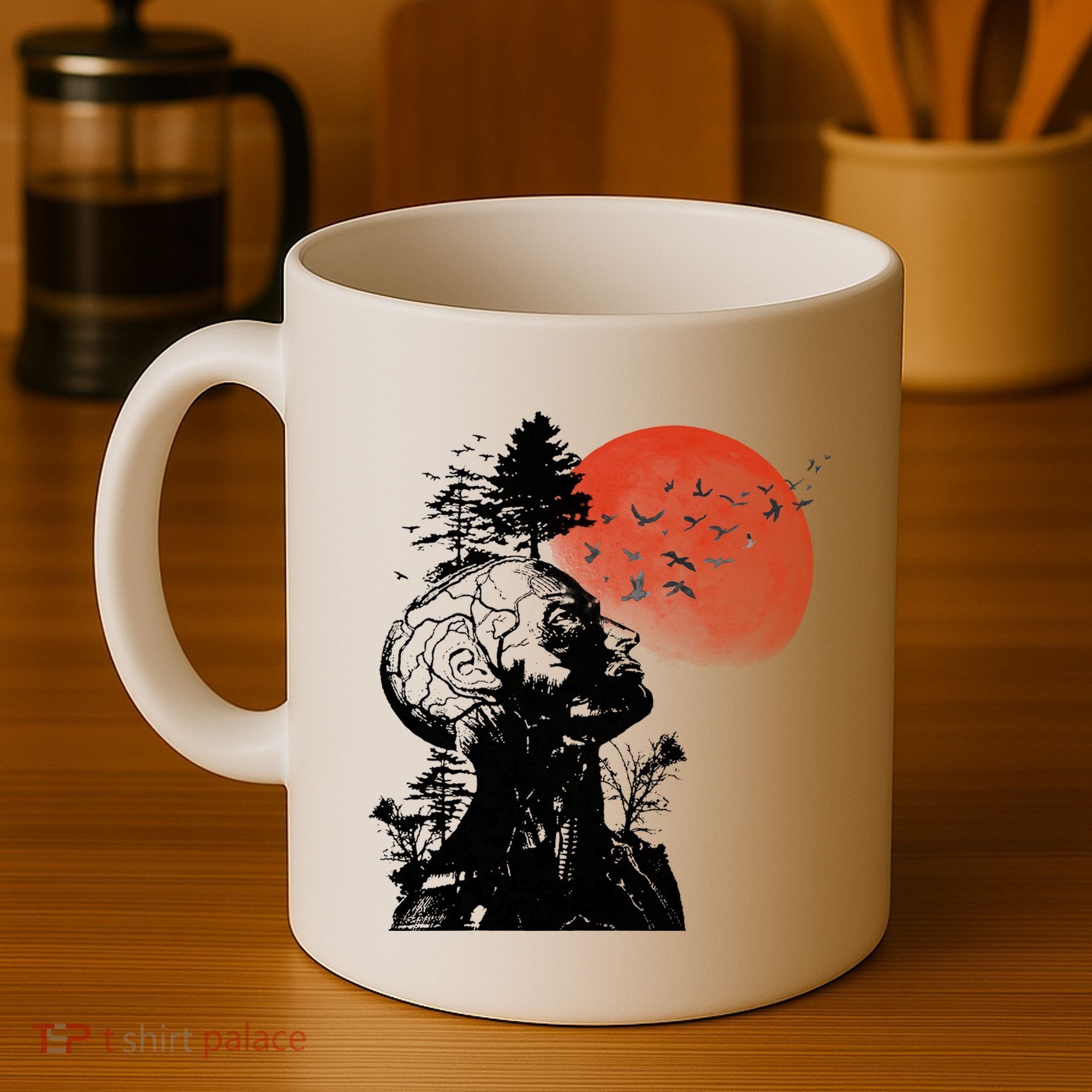 Hangover Human Tree Graphic Coffee Mug