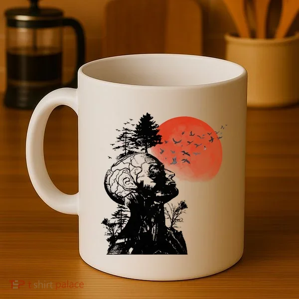 Hangover Human Tree Graphic Coffee Mug