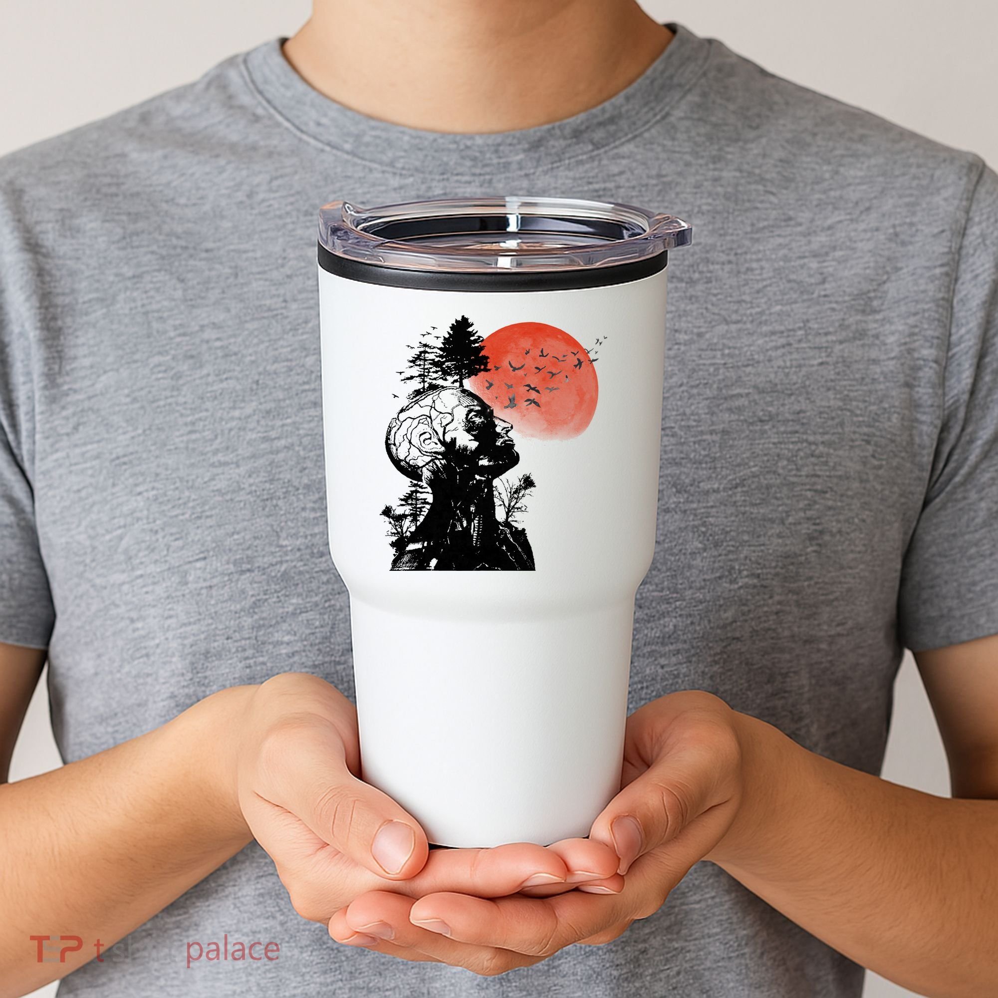 Hangover Human Tree Graphic Tumbler
