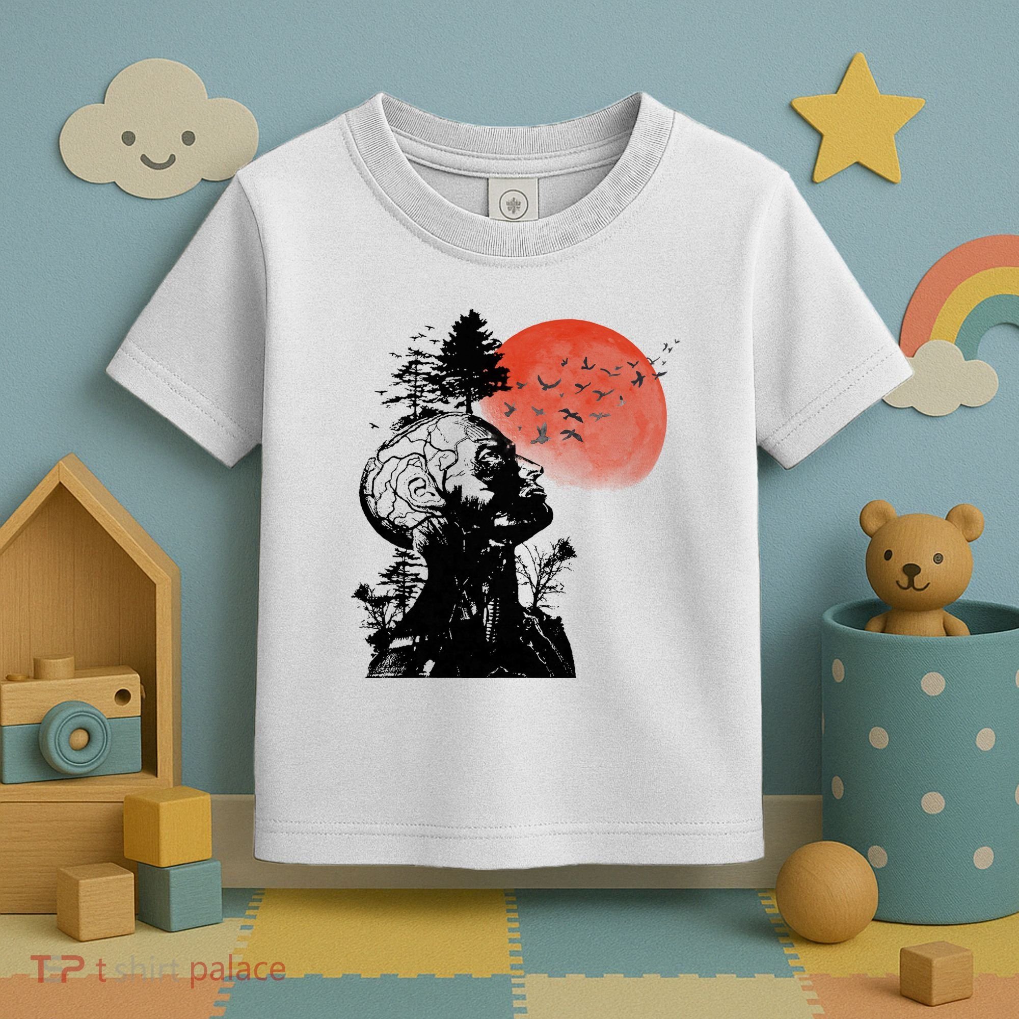 Hangover Human Tree Graphic Toddler T-Shirt