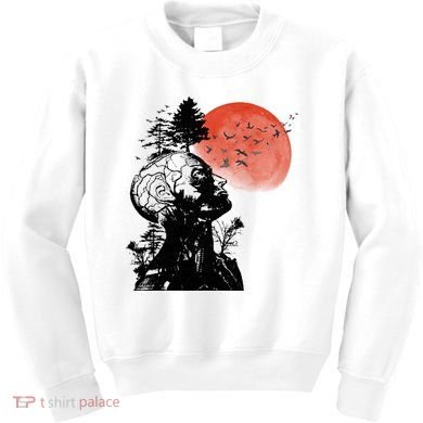 Hangover Human Tree Graphic Kids Sweatshirt