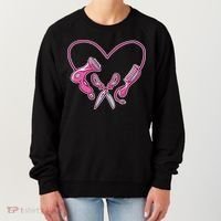 Hairdresser Heart Tools Women's Sweatshirt thumb 0