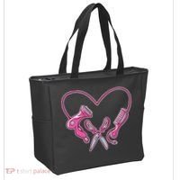 Hairdresser Heart Tools Tote Bag thumb 2