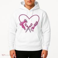Hairdresser Heart Tools Hoodie thumb 2
