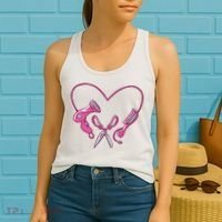 Hairdresser Heart Tools Women's Tank Top thumb 2