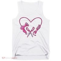 Hairdresser Heart Tools Tank Top thumb 0