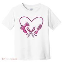 Hairdresser Heart Tools Toddler T-Shirt thumb 0