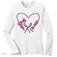 Hairdresser Heart Tools Women's Long Sleeve Shirt thumb 0