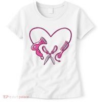 Hairdresser Heart Tools Women's T-Shirt thumb 0