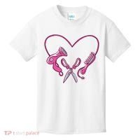 Hairdresser Heart Tools Kids T-Shirt thumb 0