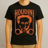 Harry Houdini T Shirt Vintage Harry Houdini T Shirt T-Shirt thumb 3