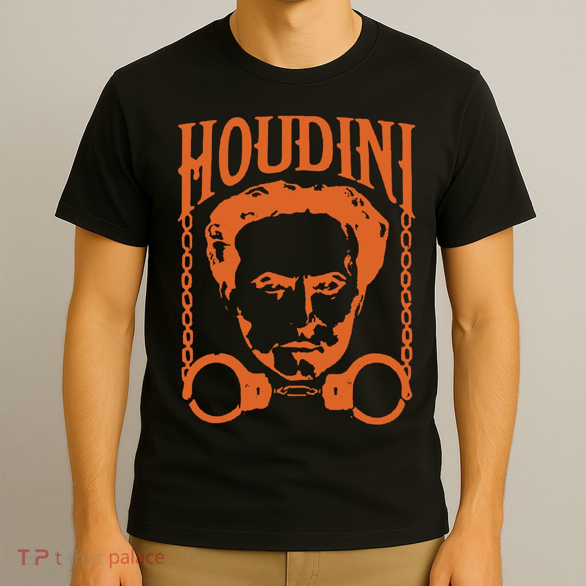 Harry Houdini T Shirt Vintage Harry Houdini T Shirt T-Shirt