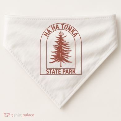 Ha Ha Tonka State Park Missouri Vintage Tree USA-Made Doggie Bandana