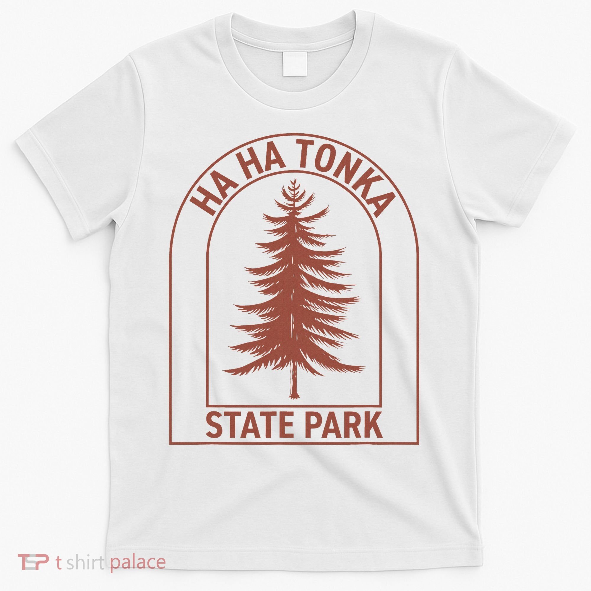 Ha Ha Tonka State Park Missouri Vintage Tree T-Shirt