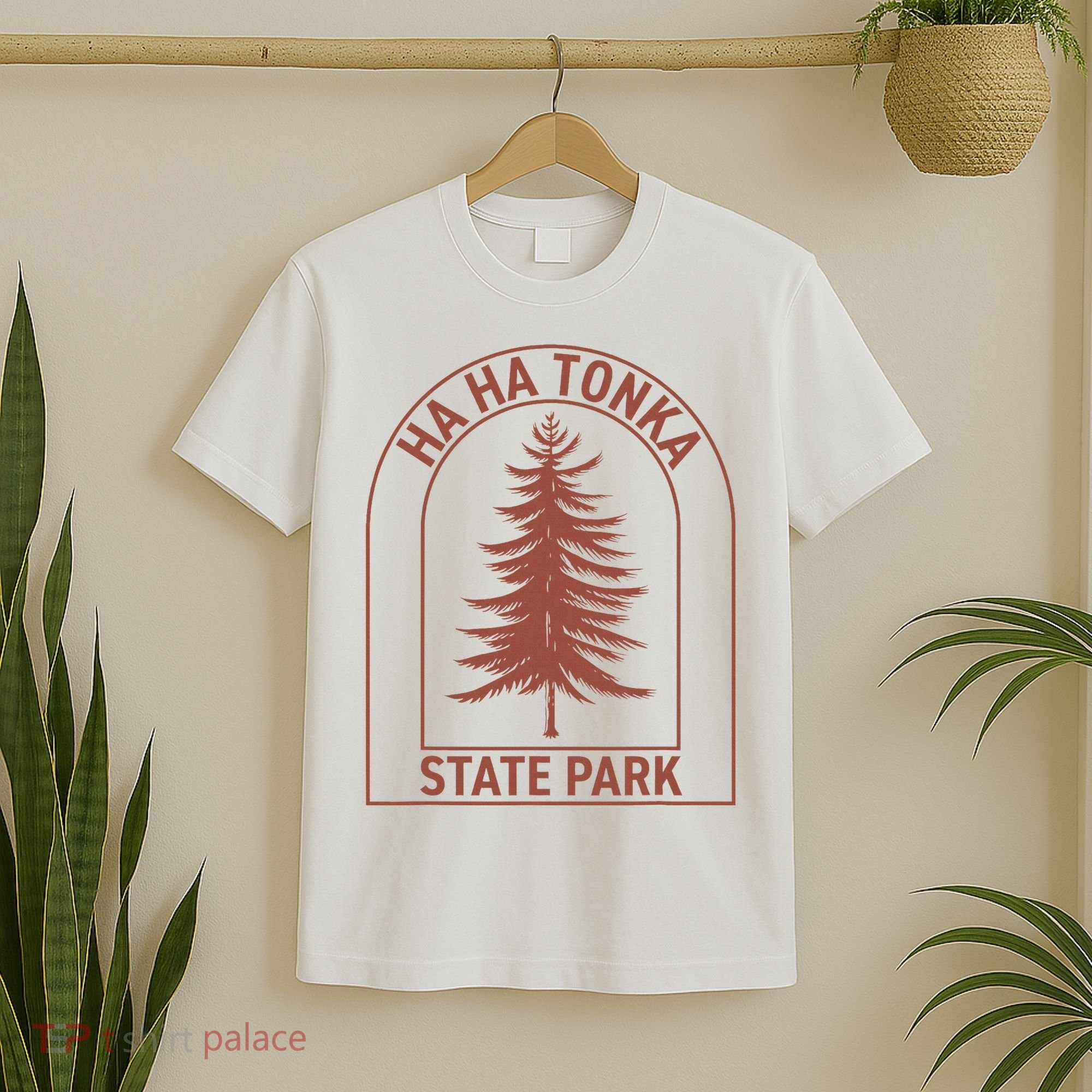 Ha Ha Tonka State Park Missouri Vintage Tree T-Shirt