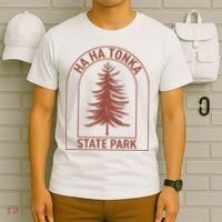 Ha Ha Tonka State Park Missouri Vintage Tree T-Shirt thumb 6
