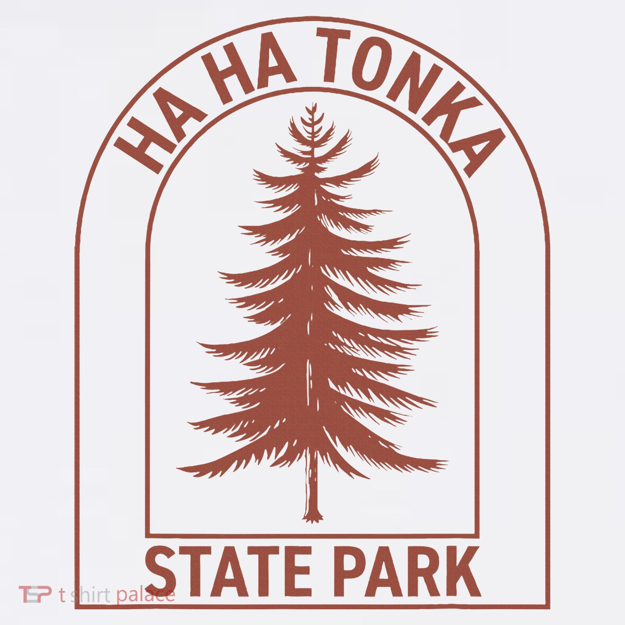 Ha Ha Tonka State Park Missouri Vintage Tree T-Shirt