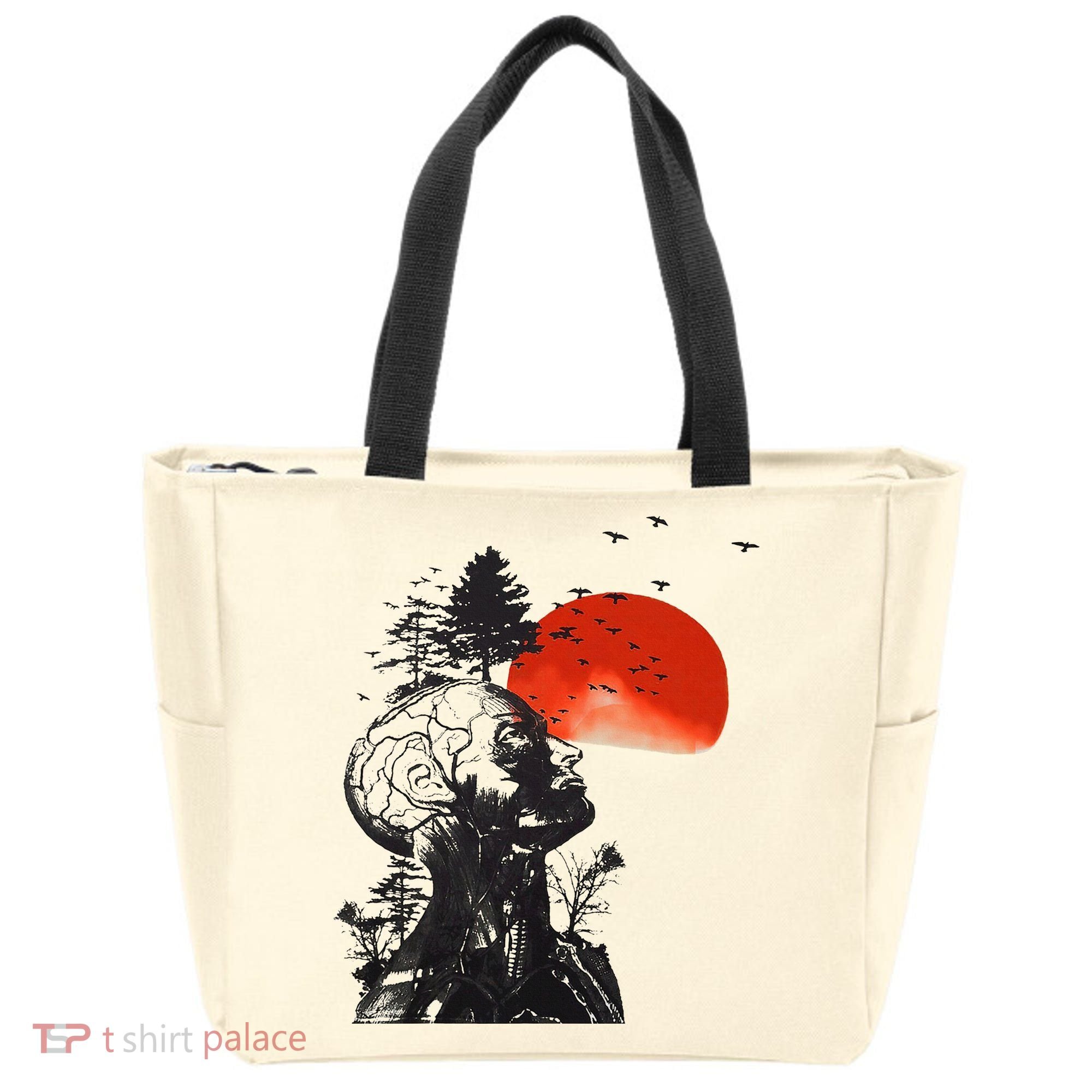 Hangover Human Tree Tote Bag