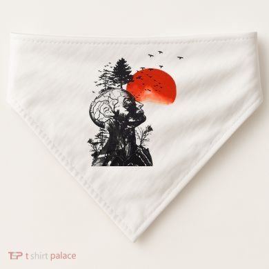 Hangover Human Tree USA-Made Doggie Bandana