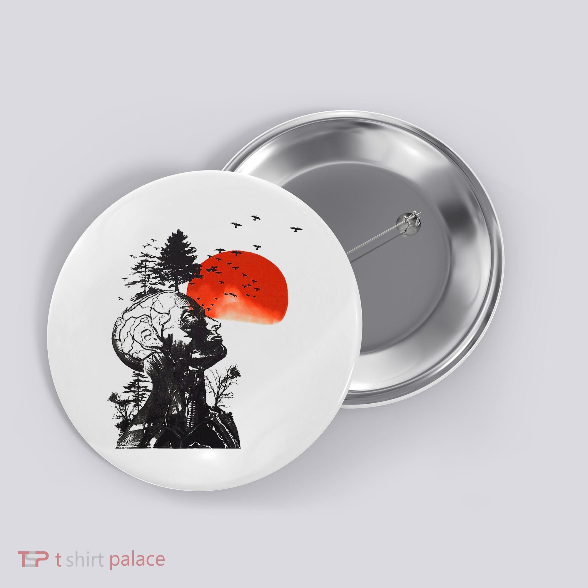 Hangover Human Tree Button