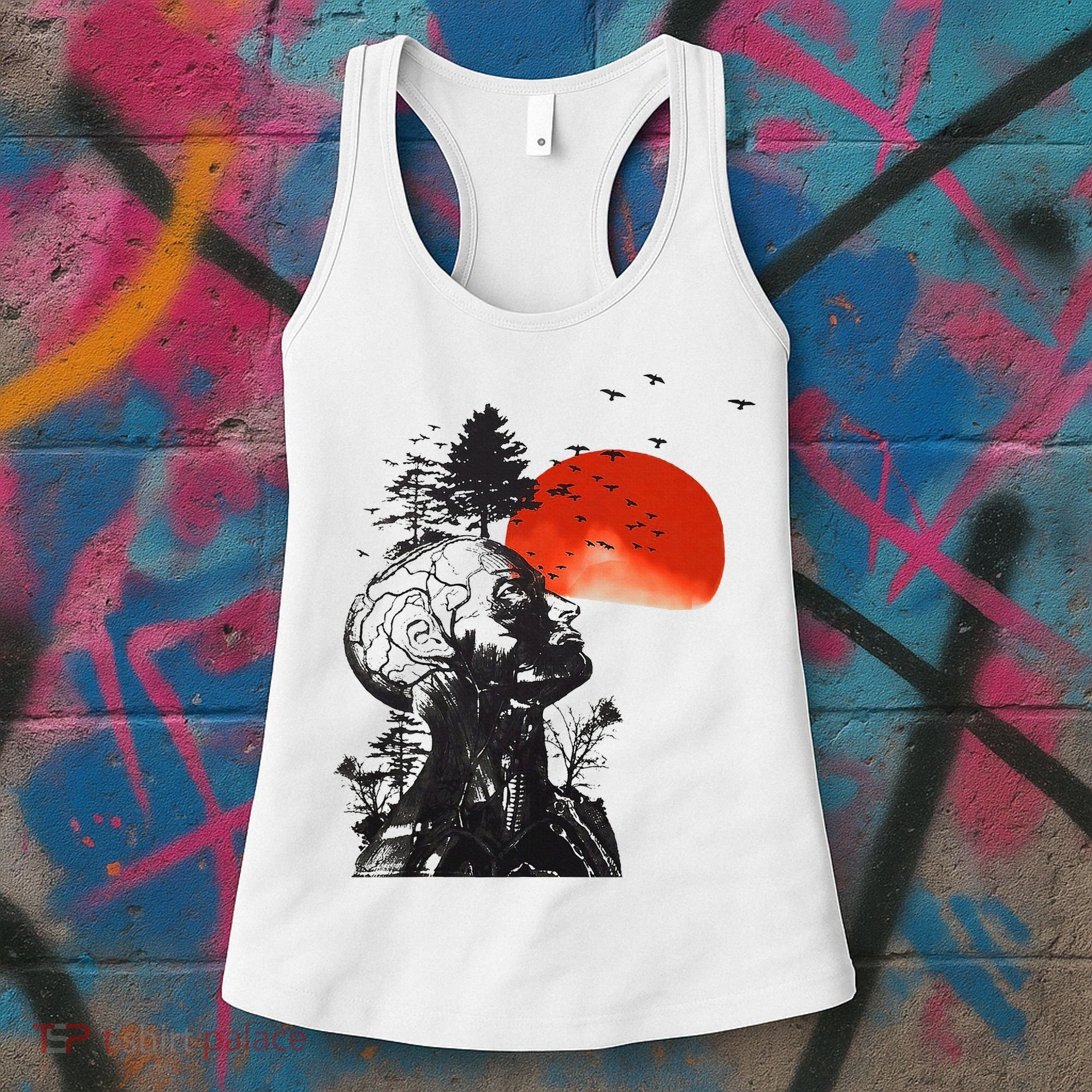 Hangover Human Tree Women's Tank Top