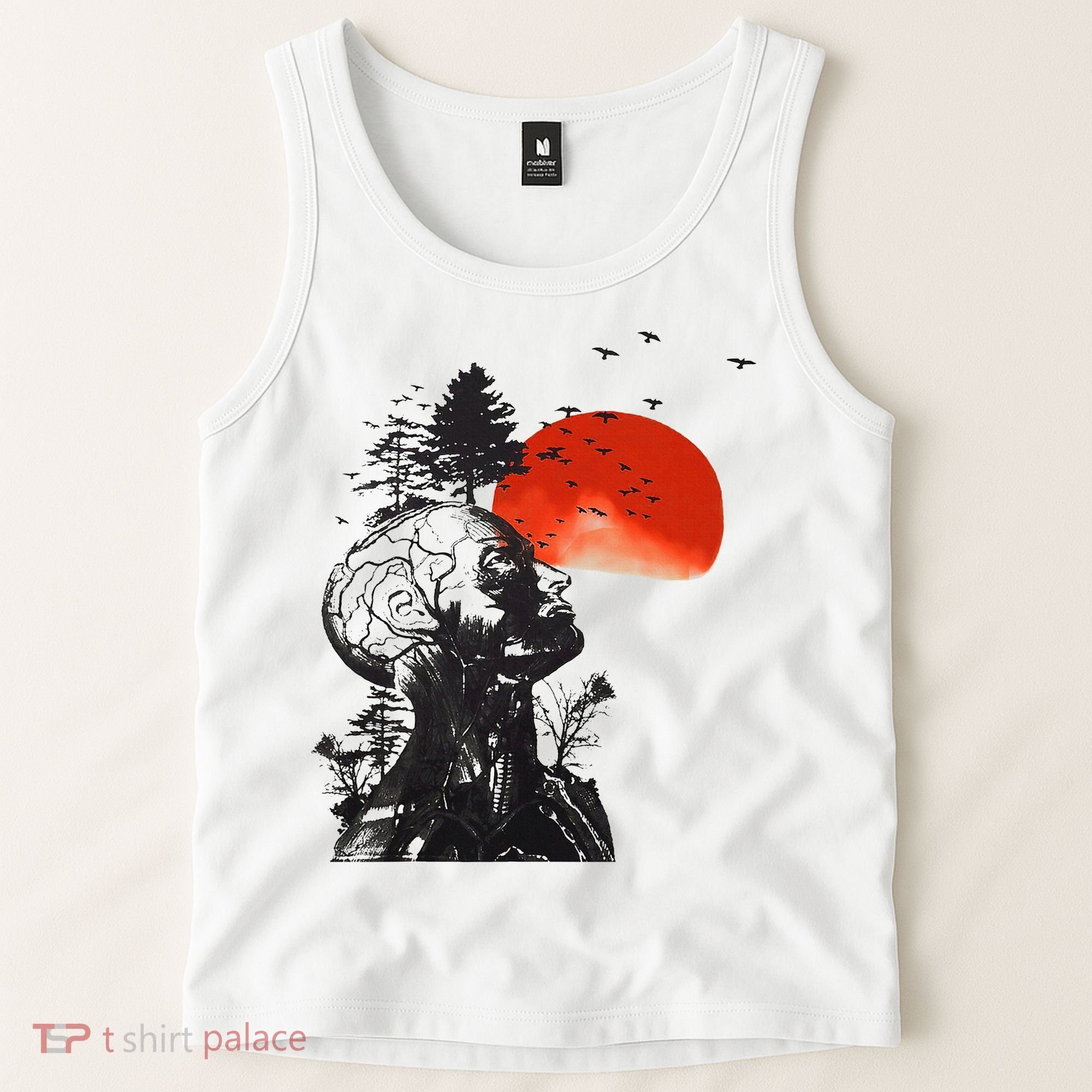 Hangover Human Tree Tank Top