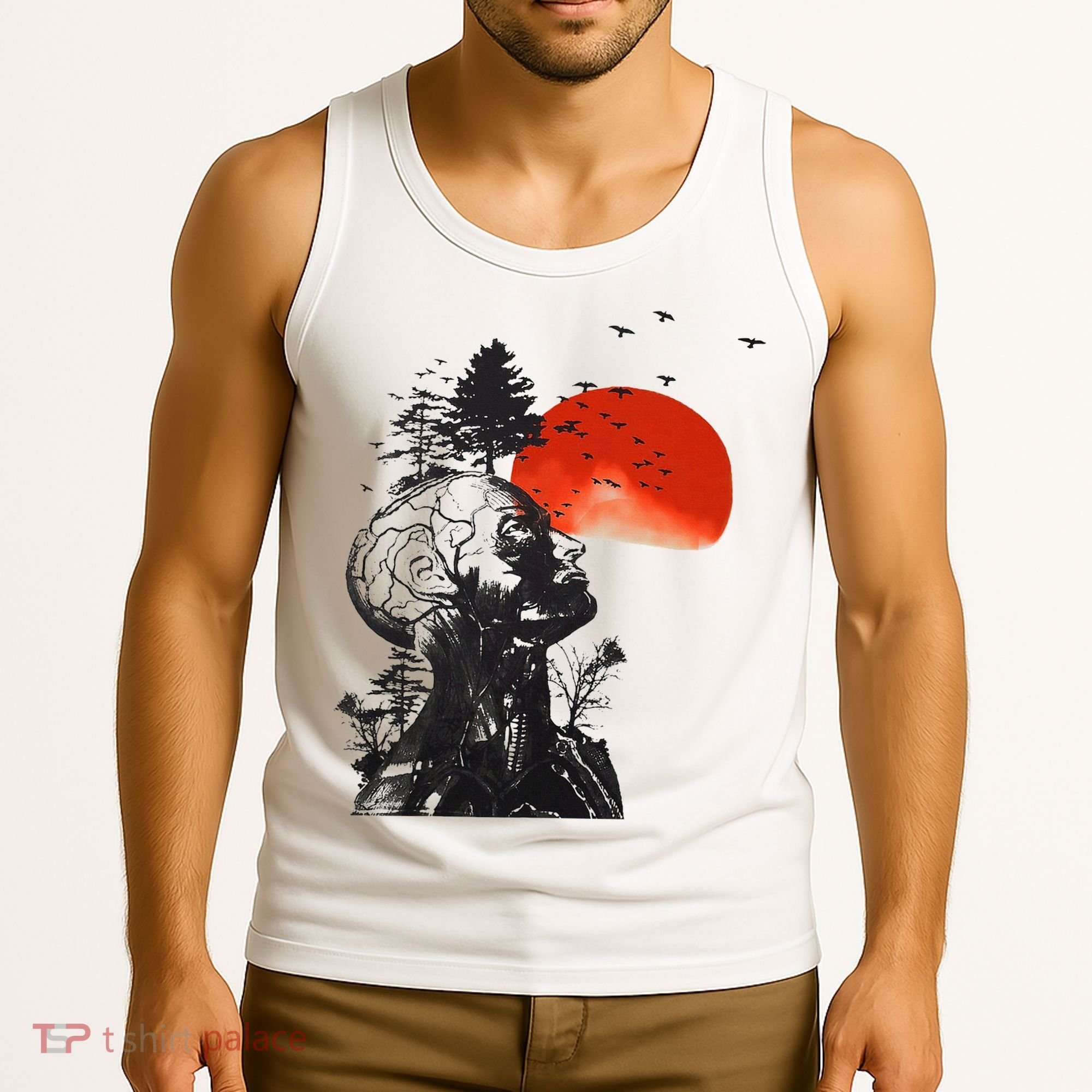 Hangover Human Tree Tank Top
