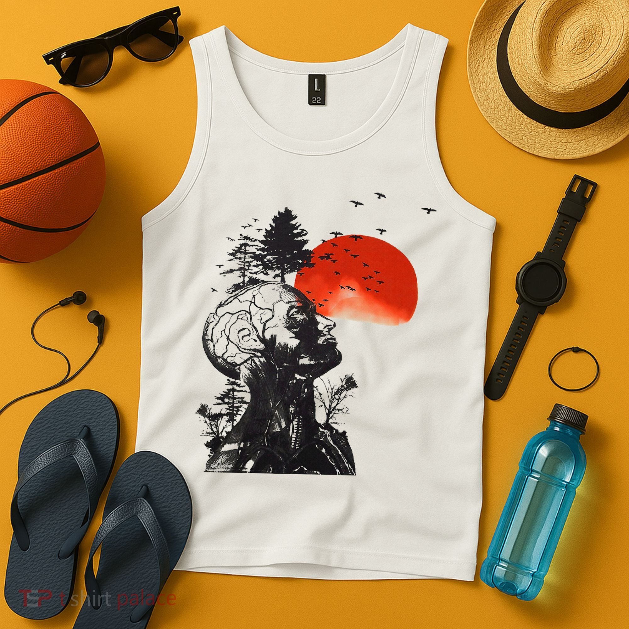 Hangover Human Tree Tank Top