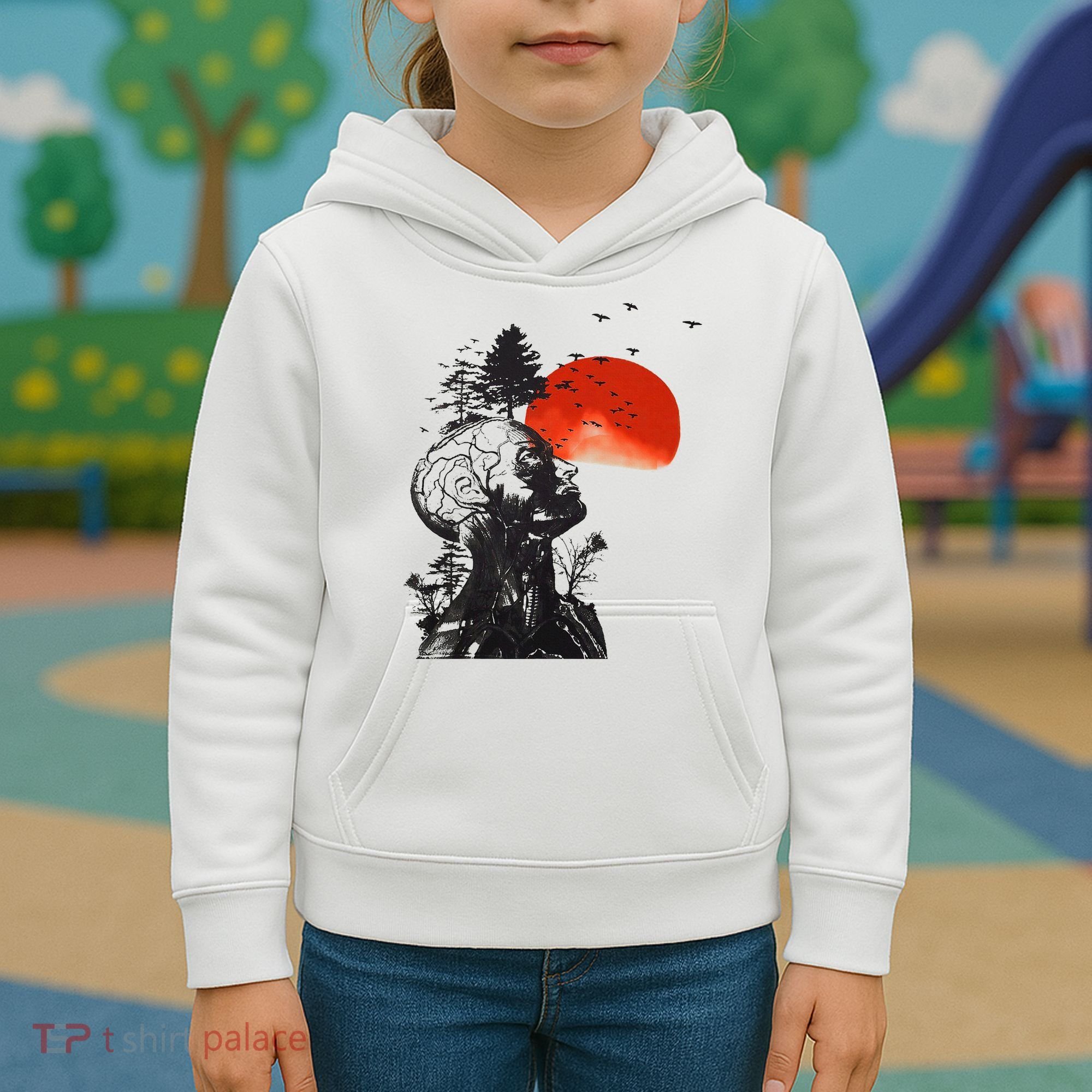 Hangover Human Tree Kids Hoodie