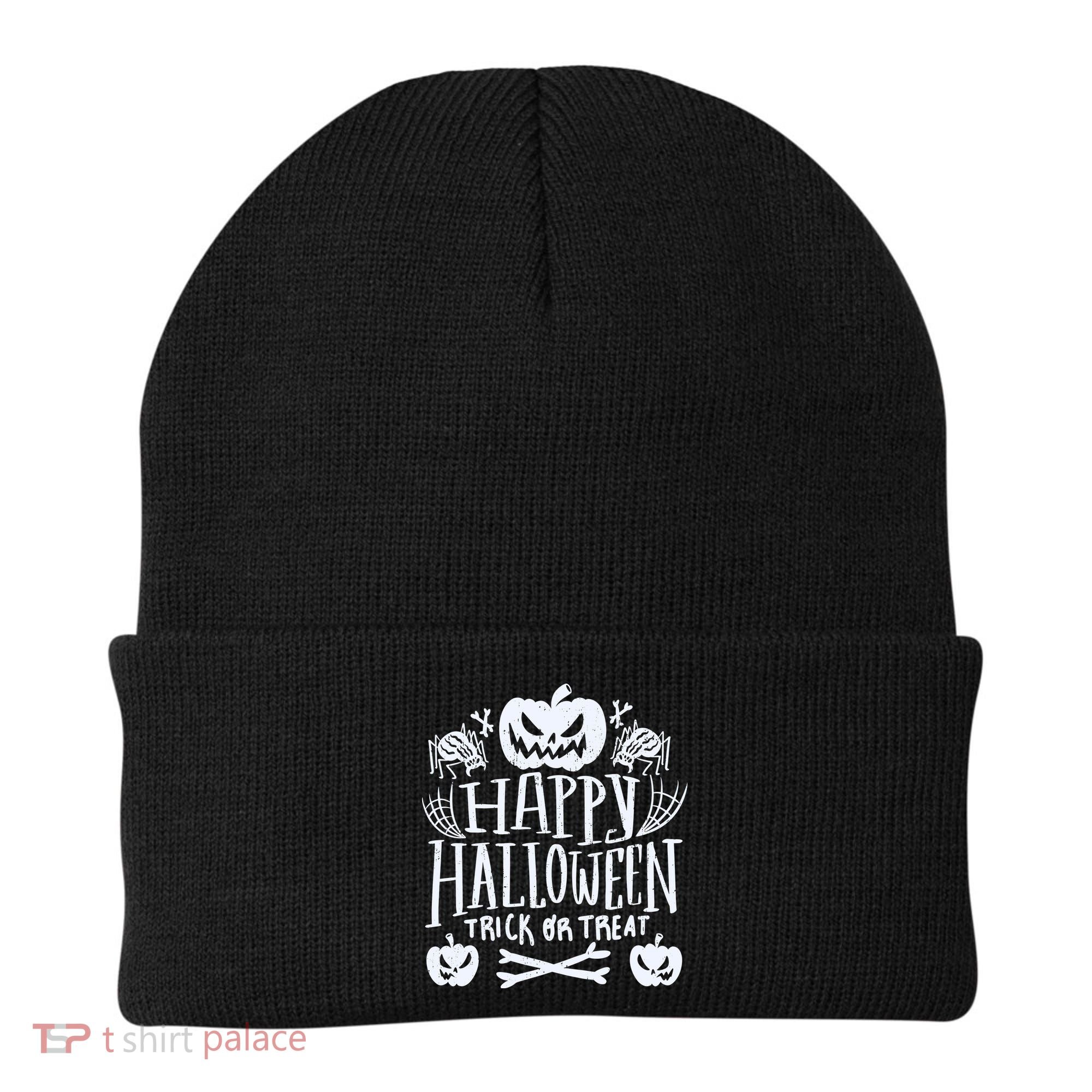 Happy Halloween Trick Or Treat Beanie