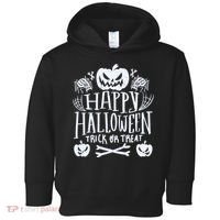 Happy Halloween Trick Or Treat Toddler Hoodie thumb 0
