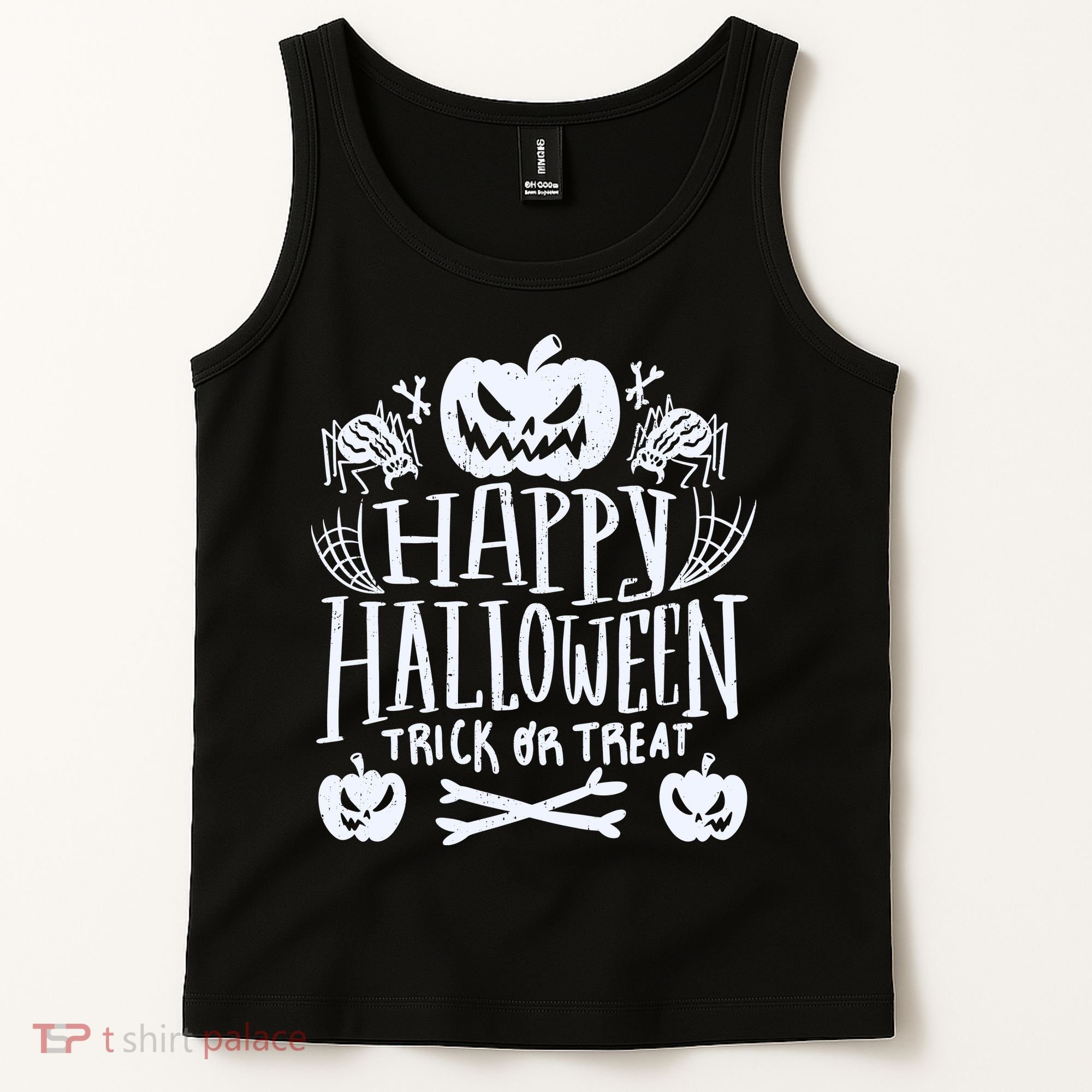 Happy Halloween Trick Or Treat Tank Top