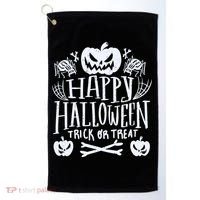 Happy Halloween Trick Or Treat Golf Towel thumb 0